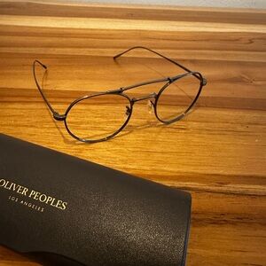 Oliver Peoples Antique Gold Men's Glasses